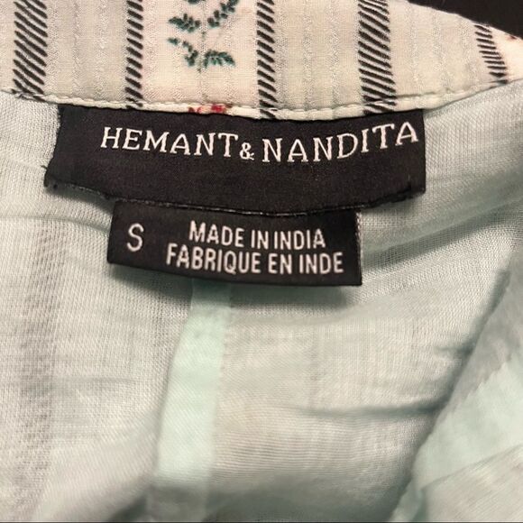 Anthropologie Hemant and Nandita Amour Floral Lace Skirt - Picture 11 of 11